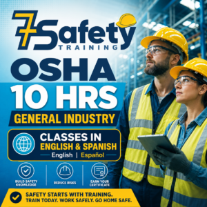10-Hour OSHA General Industry Safety & Health Program